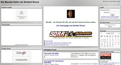 Desktop Screenshot of moodle.nb-braun.de